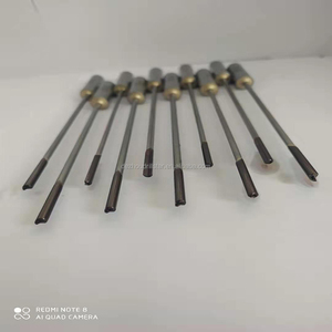 Perceuses à pistolet à pointe en carbure à cannelure unique brasées pour le forage de trous profonds dans la perceuse à pistolet en métal en acier - Product Image 2