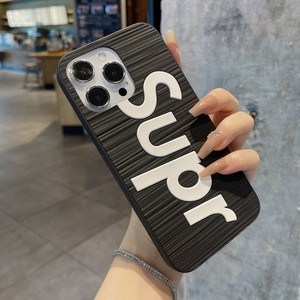 เคสโทรศัพท์ซิลิโคน 3 มิติ ยี่ห้อแฟชั่น SUPR สำหรับ iPhone 18 17pro max 11 XS ป้องกันการกระแทก ฝาหลัง OEM ผลิตตามสั่งจากโรงงาน - Product Image 4