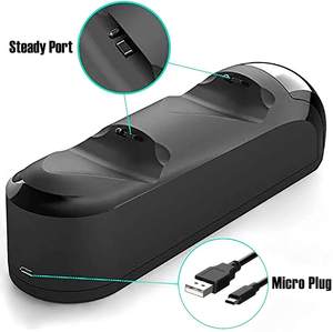Soporte de carga de pantalla con indicador LED TP4-889, base de carga USB para <span class=keywords><strong>PS4</strong></span>, <span class=keywords><strong>PS4</strong></span> Slim, <span class=keywords><strong>PS4</strong></span> Pro - Product Image 3