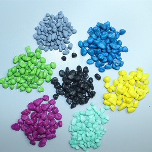 Piccole pietre di ciottoli di vetro colorate personalizzate in fabbrica <span class=keywords><strong>per</strong></span> riempitivi traspiranti <span class=keywords><strong>piante</strong></span> succulente arredamento <span class=keywords><strong>piante</strong></span> succulente in vaso - Product Image 3