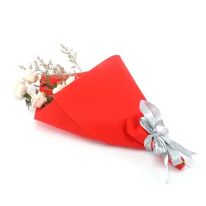 Custom Hot Selling Waterproof Recycled Embossed Spunbond NonWoven Fabric Flower Wrapping