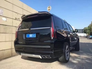 Nuevo Kit de Carrocería para Cadillac Escalade, Estilo Fibra de Carbono, Difusor Delantero, Alerón, Características de Mejora para Escalade - Product Image 3