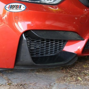 NOUVEAU SPOILER AVANT EN FIBRE DE CARBONE SÈCHE AVEC COUVRES DE PRÉTENDEURS D'AIR POUR F80 M3 F82 F83 M4 - Product Image 5