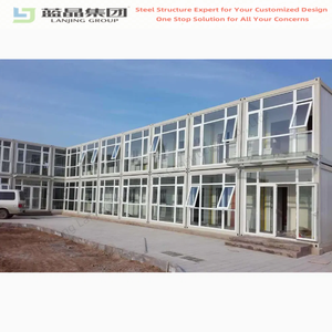บ้านสำเร็จรูปเคลื่อนย้ายได้แบบปรับแต่งได้ ขนาด 20 40 ฟุต บ้านคอนเทนเนอร์แบบแพ็คแบน บ้านพักอาศัย วิลล่า ที่พักพนักงาน - Product Image 2