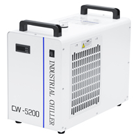 Machine de refroidisseur d'eau industrielle de prix usine CW 5200 petit tube laser CO2 refroidi par air 220V tension
