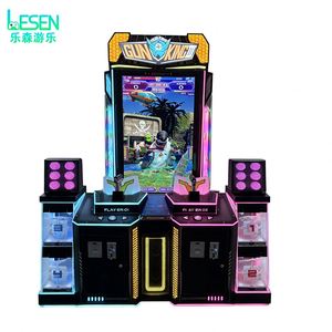 เครื่องเกมยิงปืนแบบหยอดเหรียญ 2 ผู้เล่น รุ่น Gun King สำหรับศูนย์เกม - Product Image 4