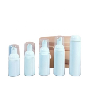 Hot Sale 30/60ml Portable Foam <b>Bottle</b> Empty <b>Pump</b> White Clear Lotion Shampoo <b>Dispenser</b> Refillable <b>Bottles</b> <b>Pump</b> Foam <b>Bottle</b> - Product Image 1