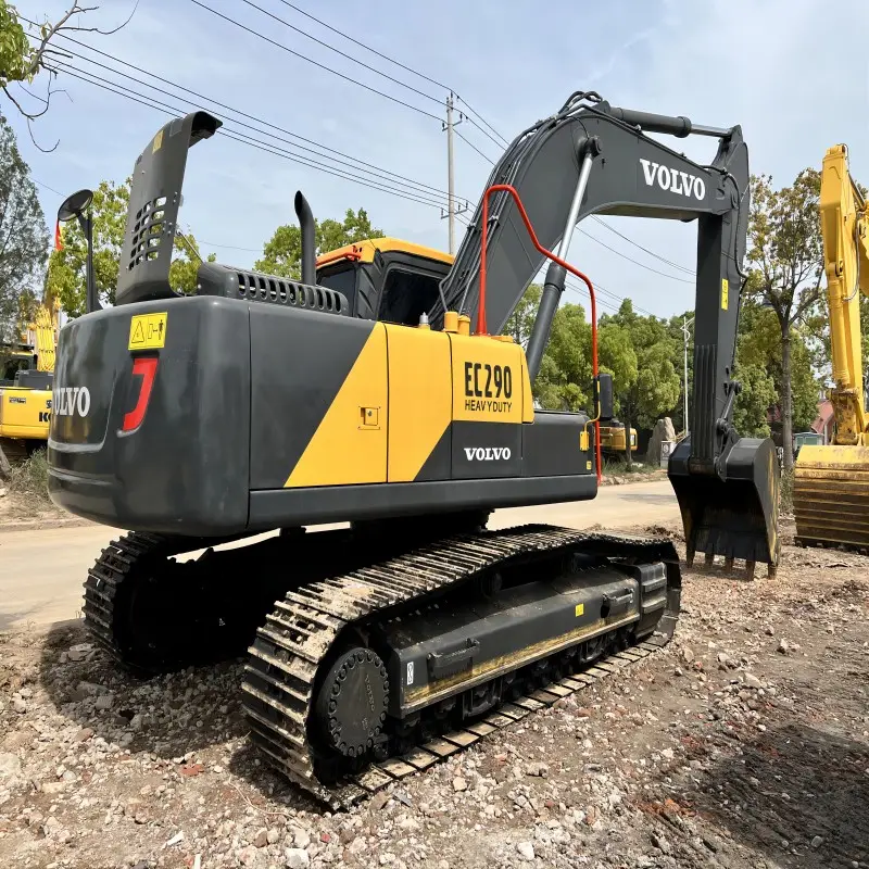 Used Volvo 290 Excavator with 29 Ton Operating Weight Reliable Engine and Pump Gear and Gearbox Components