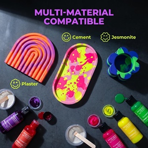 Colorante liquido fluorescente a base d'acqua ad alta concentrazione di TIMESRUI colorante Non sbiadito per Jesmonite artigianale e artigianale - Product Image 4