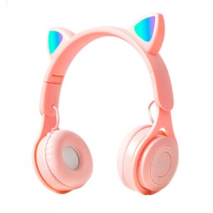 Nouveau casque Y08M avec oreilles de chat, sans fil, bandeau, éclairage RVB, dynamique, USB filaire, casque de jeu BT 5.0, circum-auriculaire, étanche - Product Image 2