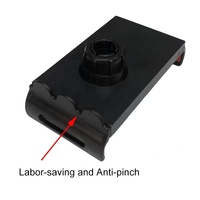 Support de téléphone portable Takenoken avec support de photographie pour caméra vidéo en direct pour bureau ou lit support de tablette à double fonction et clip