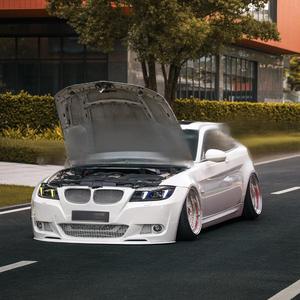 Conjunto de Faros Delanteros Modificados Estilo Fang para BMW Serie 3 E90 2005-2012, Luces LED de Circulación Diurna, Señal de Giro, Lente LED de 12V - Product Image 5
