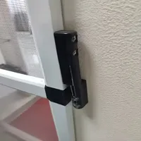 Porte moustiquaire B2B sur mesure en fibre de verre avec cadre en aluminium fixe, résistante aux déchirures, pour la maison, anti-moustiques et anti-insectes