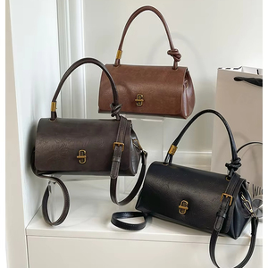 Sacs à bandoulière en cuir de haute qualité, design carré, sacs à main pour femmes avec bandoulière et sangle croisée - Product Image 6