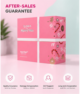 Caja de Adviento Personalizada con 12 Compartimentos para Dulces, Diseños Coloridos, Cajones Fáciles de Abrir, Impresión Premium - Product Image 4