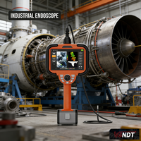 Endoskop Nirkabel Pengukuran 3D Tahan Air IP67 360 ° Kamera Endoskop HD Full HD untuk Dirgantara, Otomotif, Petrokimia, dan NDT