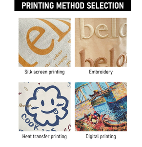 Reusable designer printed custom logo beach <b>canvas</b> cotton shopping <b>bag</b> - Product Image 6