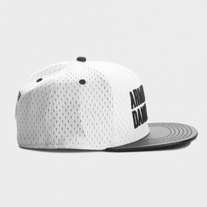 Casquette de baseball unisexe ajustable et tendance, respirante, à séchage rapide, en maille sportive blanche, 5 panneaux, pour adultes, toutes saisons – Modèle DANGEROUS - Product Image 2