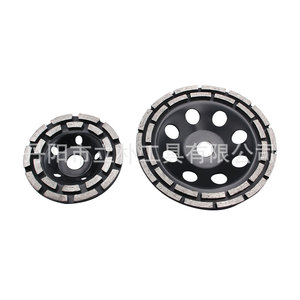 Double Row Black Diamond <b>Grinding</b> <b>Wheels</b> 115 125 180mm For Electric Grinders Wall <b>Grinding</b> Discs - Product Image 1