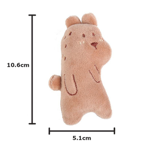 Lindo Juguete de Peluche 3D con Sonido de Ratón y Gato de Dibujos Animados con Catnip para Masticar - GorisPet - Product Image 2