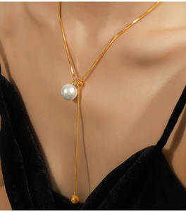 Ожерелье с кисточками из нержавеющей стали - Product Image 6