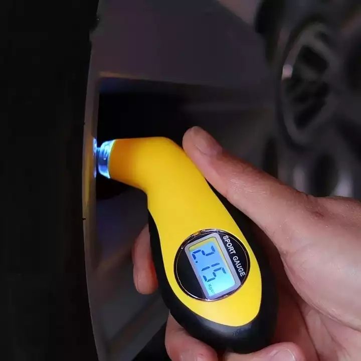 Auto Motorcycle Tyre Pressure Digital Meter Gauge - Image 4