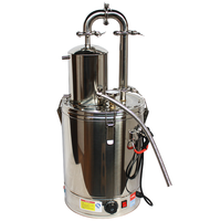Petit Alcool en acier inoxydable 40L pour vin blanc, vin rouge, vin de riz Fermentation et distillation en un seul équipement