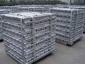 Fabriek Prijs 99.7% -99.9% Hoge Zuiverheid Aluminium Ingots A7 En A8 Ingots
