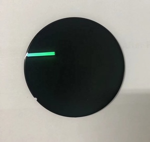 Selo는 색깔 수지 1.56 기온변화도 회색 광색성 PGX SHMC 녹색 75MM Plano 색안경 렌즈를 customized