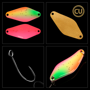 LETOYO Esche Artificiali a Cucchiaino <span class=keywords><strong>per</strong></span> <span class=keywords><strong>Trota</strong></span> con Amo Singolo Spinner da Lancio <span class=keywords><strong>Esca</strong></span> Metallica Dura <span class=keywords><strong>per</strong></span> Pesca a Black Bass, Crappie, Salmerino, Lucioperca, Pesce <span class=keywords><strong>Persico</strong></span> - Product Image 5