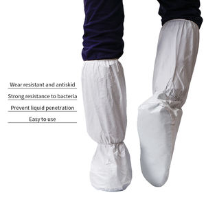 Couvre-botte antidérapant antidérapant avec semelle EVA SMS Couvre-chaussures <span class=keywords><strong>jetables</strong></span> imperméables Couvre-chaussures - Product Image 3