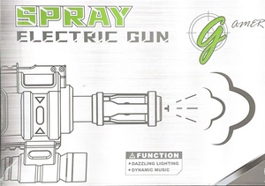 Pistola eléctrica de juguete de agua roja para niños, Material plástico ABS, nuevos efectos de luz y sonido, certificado CPC para juegos al aire libre - Product Image 6