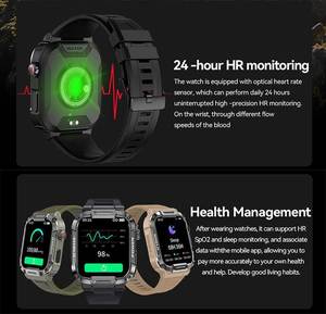 Smartwatch Sportivo Android MK66 2026 per Esterni, Robusto, con Schermo da <span class=keywords><strong>1</strong></span>,85 Pollici, Tracker Fitness, Orologio Intelligente - Product Image 3