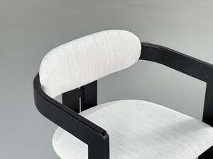 Fauteuil <span class=keywords><strong>de</strong></span> <span class=keywords><strong>salle</strong></span> <span class=keywords><strong>à</strong></span> <span class=keywords><strong>manger</strong></span> moderne <span class=keywords><strong>de</strong></span> luxe JP <span class=keywords><strong>Chaise</strong></span> <span class=keywords><strong>de</strong></span> <span class=keywords><strong>salle</strong></span> <span class=keywords><strong>à</strong></span> <span class=keywords><strong>manger</strong></span> en bois <span class=keywords><strong>de</strong></span> chêne <span class=keywords><strong>noir</strong></span> massif en cuir blanc - Product Image 5