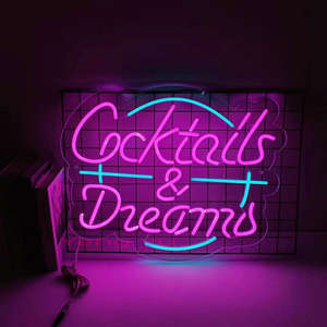 Рождественские неоновые светодиодные вывески на заказ, настенный знак для дня рождения, комнаты, свадьбы, вечеринки, декоративный светодиодный знак для бара, неоновый свет - Product Image 6