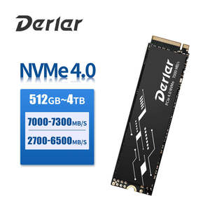 Derlar M2 NVME SSD 128GB 256GB 512GB 1TB SSD-Laufwerk 2TB 4TB Internes M.2 PCIe 3.0*4 Festplattenlaufwerk NMVE für Notebook und Desktop - Product Image 5