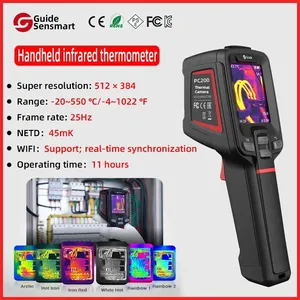 กล้องถ่ายภาพความร้อน GOYOJO PC200 256x192 ความละเอียดสูง 512X384 Super IR WIFI 45mK NETD 25Hz พร้อมระบบฉายภาพบนคอมพิวเตอร์ สำหรับการวิเคราะห์และตรวจสอบด้วยอินฟราเรด - Product Image 2