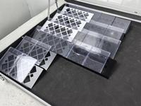 Soportes Elevadores para Tarjetas Coleccionables con Tapa Acrílica para Vitrinas PSA CGC BGS, Soporte de Aluminio para Exhibición de Toploaders