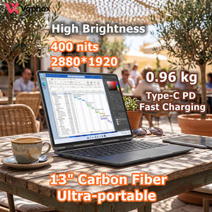 Portátil OEM de 13 Pulgadas, <span class=keywords><strong>2</strong></span>.8K, 400nits, Alto Brillo, 0.96kg, Fibra de Carbono, Intel N150, Ordenador Portátil para Trabajo al Aire Libre - Product Image 1