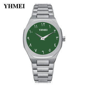 Montre-bracelet à quartz de luxe <span class=keywords><strong>pour</strong></span> <span class=keywords><strong>homme</strong></span> OEM YHMEI, en acier inoxydable, design haut de gamme, sport et affaires, idéale <span class=keywords><strong>pour</strong></span> un cadeau, marque de premier choix - Product Image 3