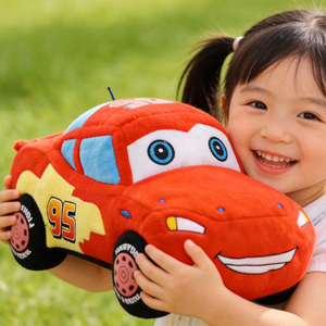 Nouvelle conception de coussin de voiture Kawaii en forme d'ours, de lapin ou de cochon en peluche, jouet pour enfant, cadeau d'anniversaire pour petit garçon, personnage de dessin animé, modèle très populaire - Product Image 2