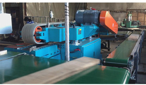 Machines à bois tranchage dans la longueur trancheuse de placage longitudinal de plancher en bois massif - Product Image 4