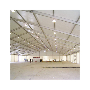 Heavy Duty 60x80ft Parois Latérales 32x16m 300 500 Personnes PVC Grande <span class=keywords><strong>Location</strong></span> Banquet Blanc Chapiteau Auvent Tente De Fête De Mariage - Product Image 2