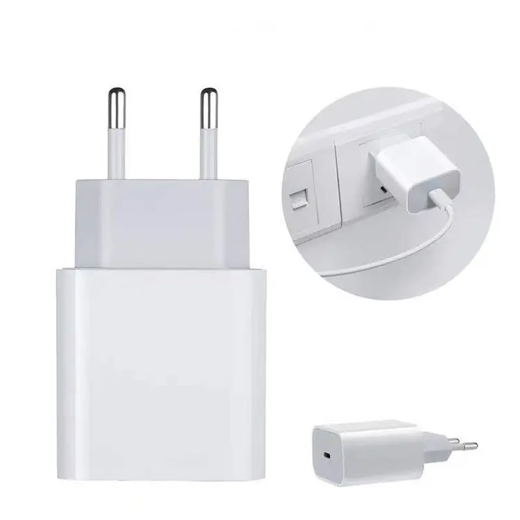 Wholesale Low Price 20w Usb Fast Charger For Iphone Portable Universal Wall Mobile Phone Tpu Type C Quick Charger For Samsung