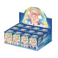 Vente en gros de boîtes mystères authentiques très populaires Q-Bao Weather Baby Mini Series, jouet tendance, pendentif en peluche, cadeau