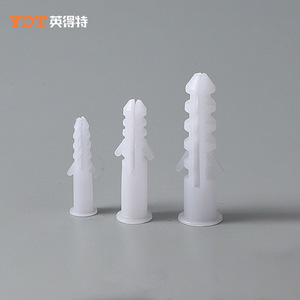 Indeter Plastic Expansion Tube 6Mm Sleeve Anchor For Drywall <b>Fastening</b> - Product Image 1
