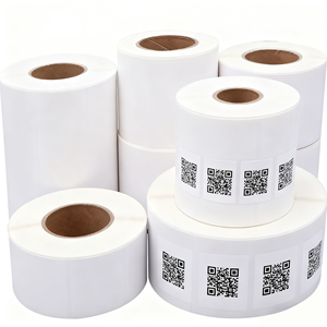 Etiqueta Adhesiva de Papel Impermeable con Código QR Pequeño Personalizado para Embalaje, Promoción, Etiquetas de Envío, Impresión y Troquelado - Product Image 1