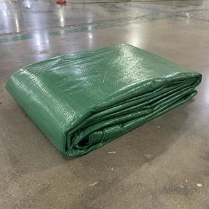 Bâche en PE industrielle VERTE Haute durabilité Robuste Grande capacité Couleurs personnalisées Tailles personnalisées Imperméable Tapis de sol - Product Image 1