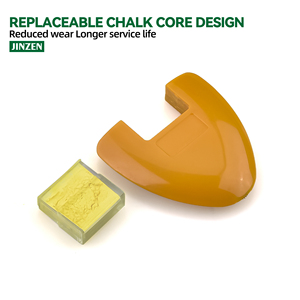JINZEN Triangle <span class=keywords><strong>de</strong></span> marquage pour découpe et coutures, avec rouleau applicateur <span class=keywords><strong>de</strong></span> poudre <span class=keywords><strong>de</strong></span> marquage - Product Image 4