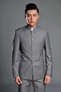 ชุดสูทเข้ารูป3ชิ้น<span class=keywords><strong>คอ</strong></span><span class=keywords><strong>จีน</strong></span>สำหรับผู้ชาย,<span class=keywords><strong>เสื้อ</strong></span>เบลเซอร์ Zhong Shan <span class=keywords><strong>เสื้อ</strong></span>โค้ทกางเกงขายาวเข้ารูปปี S-4XL - Product Image 5